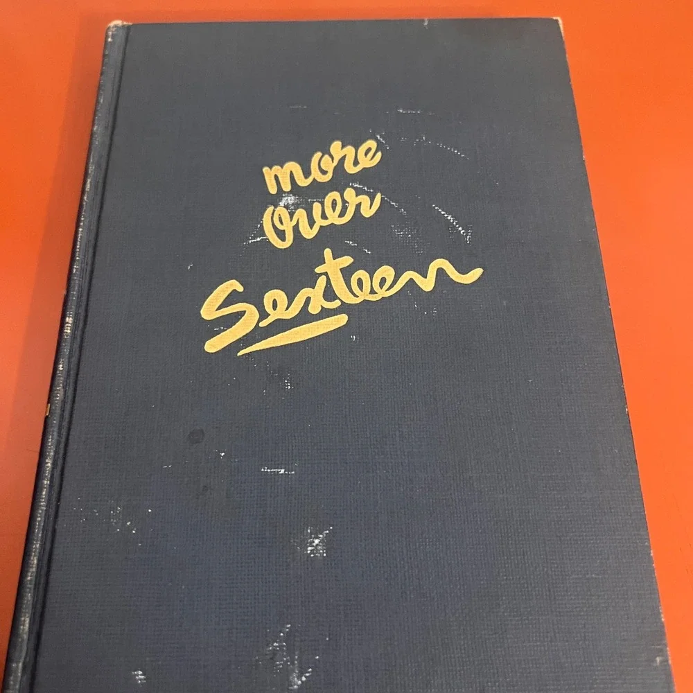 Vintage Over Sixteen and More Over Sixteen Grayson Adult Humor Book Set 1950s